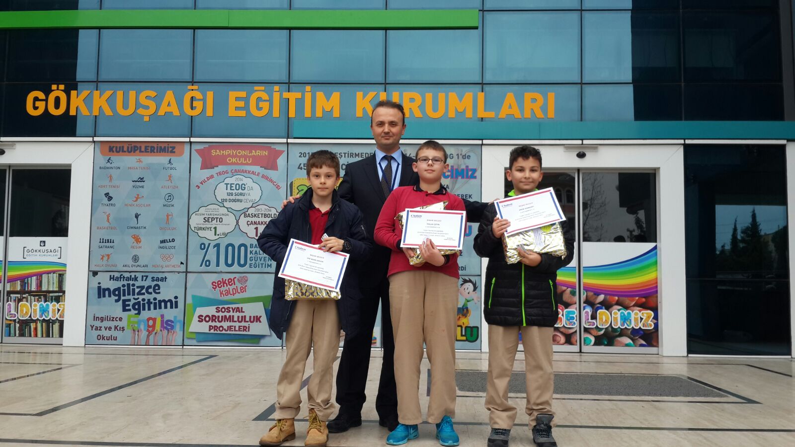 TUDEM sınavında Gökkuşağı rüzgarı 