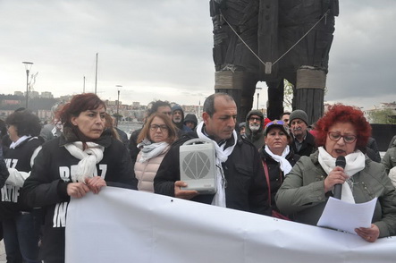 "Alışmayacağız, çünkü alışmak yaşarken ölmek demektir!.." 