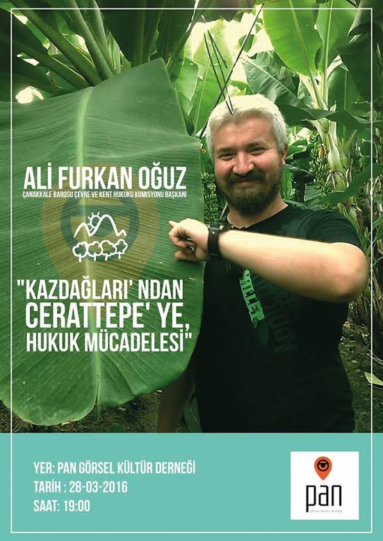 "Cerrattepe'den Kaz Dağları'na hukuk mücadelesi"