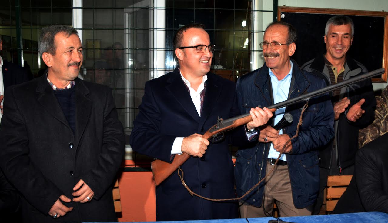 Milletvekili Turan avcılarla buluştu