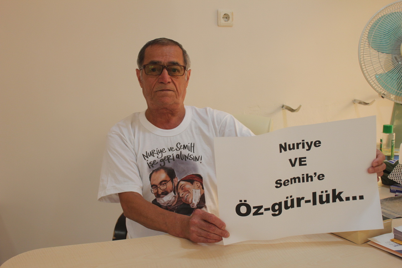 Nuriye ve Semih için açlık grevi yaptı...