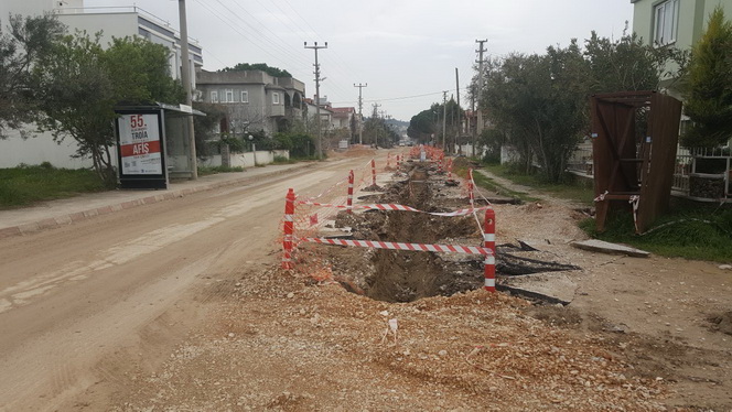 "Güzelyalı altyapı çalışmaları Mayıs ortasında tamamlanacak"