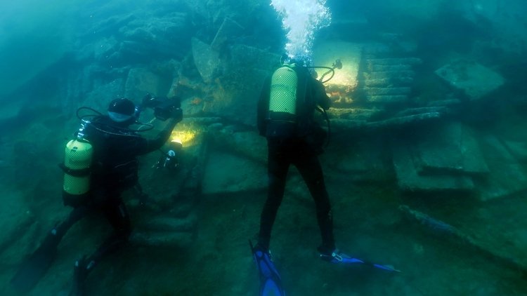 Çanakkale'nin deniz tarihi gün yüzüne çıkıyor..