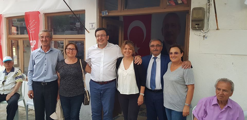 CHP Milletvekili Erkek seçim turlarına hız verdi 