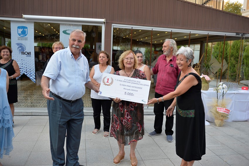 7'nci İlyada Kırkyama Buluşması için ödül töreni yapıldı