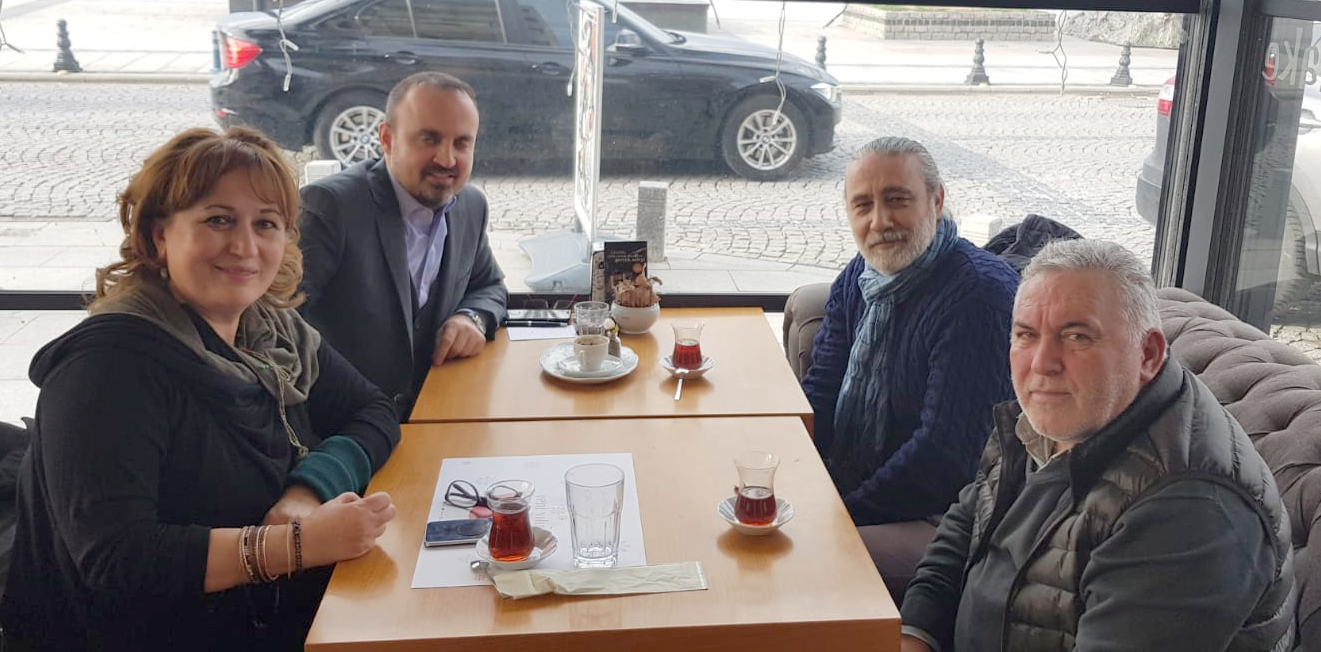 Milletvekili Turan, yerel gazete temsilcileriyle bir araya geldi