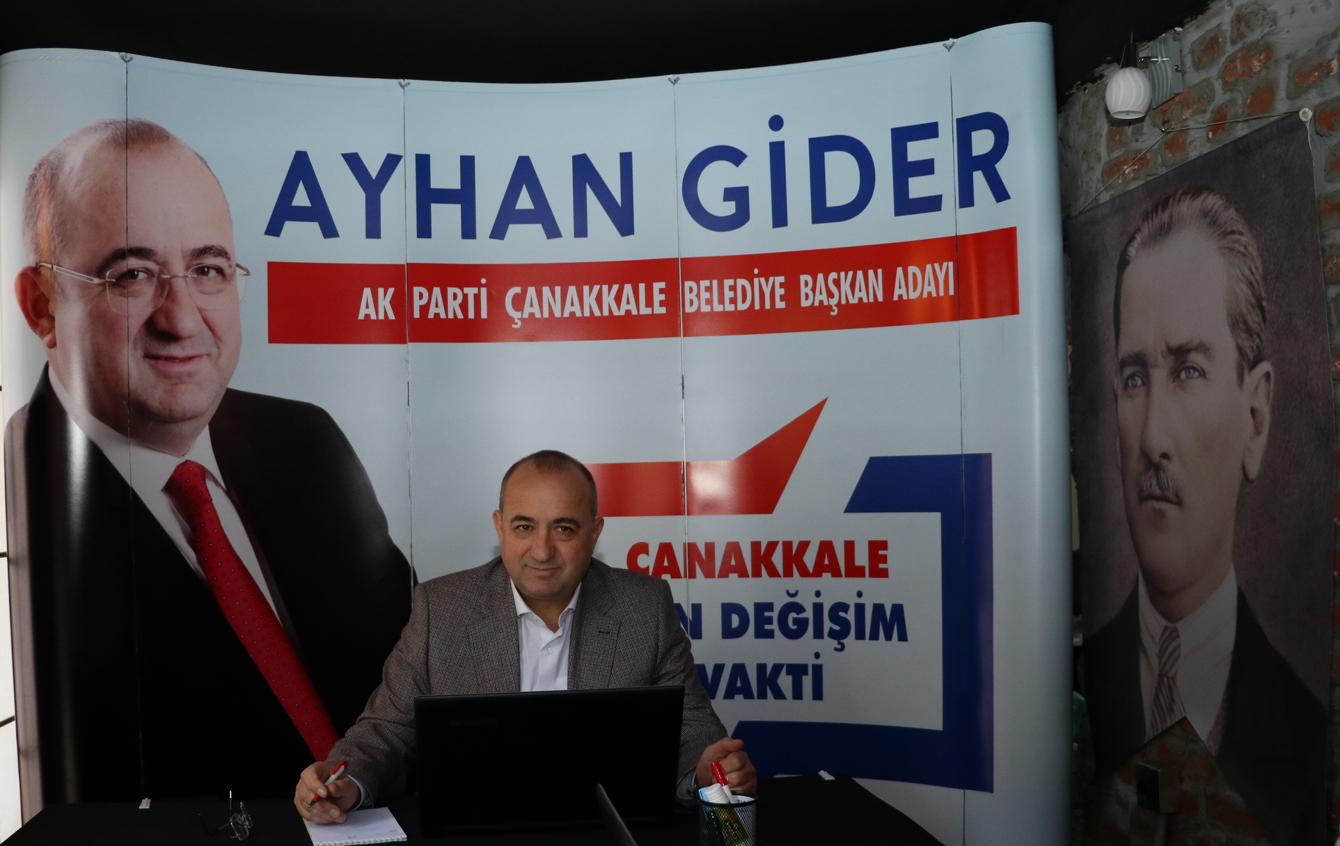 Ayhan Gider, projelerini anlatacak..