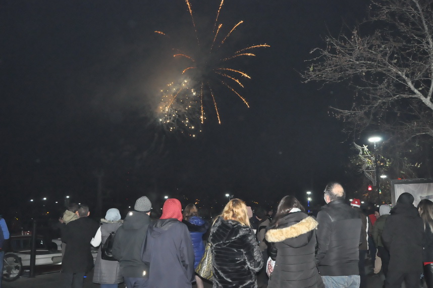 Çanakkale, 2020'yi coşkuyla karşıladı 