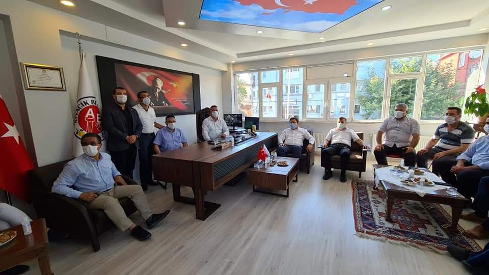 CHP heyetinden Ayvacık Belediyesi'ne ziyaret