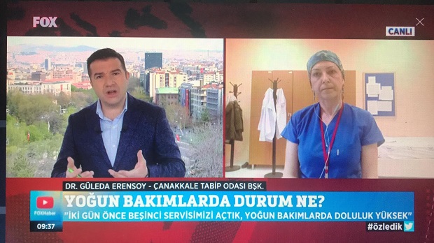 "Biga'da yoğun bakımlar ve servisler doldu"