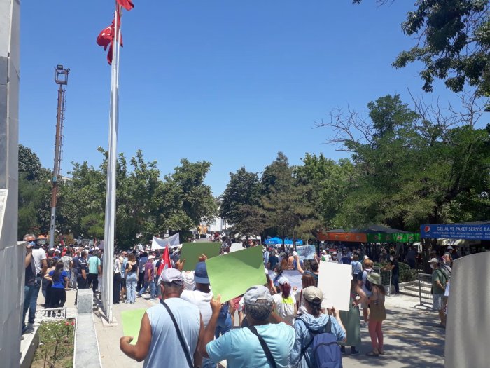 Halk Saros Körfezine sahip çıktı