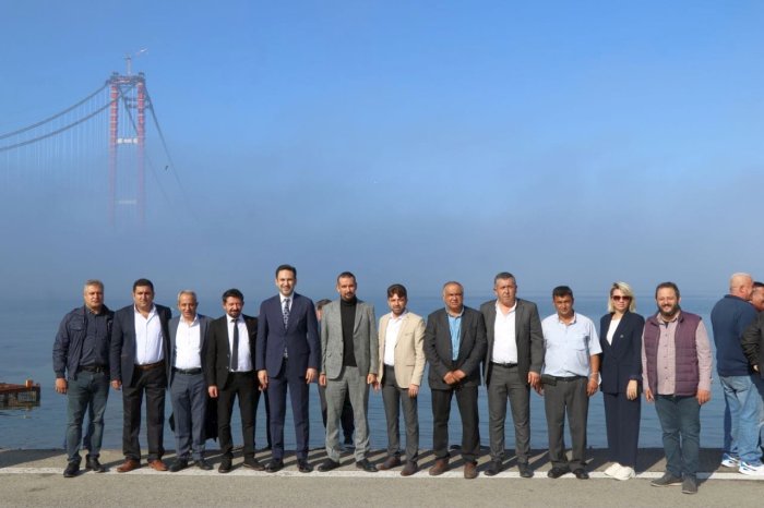 Makas ve Esnaf Oda Başkanları 1915 Çanakkale Köprüsünü inceldi