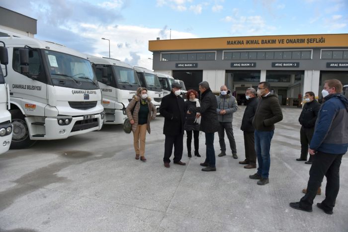 Çanakkale Belediyesi araç filosu yenileniyor