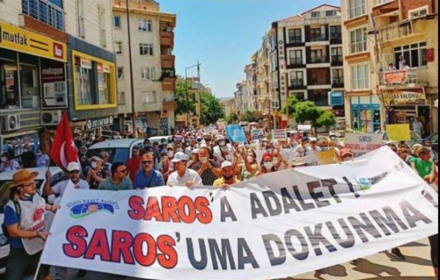 "Enerji plansızlığının faturasını Saros Körfezi'ne ödetemeyeceksiniz!"