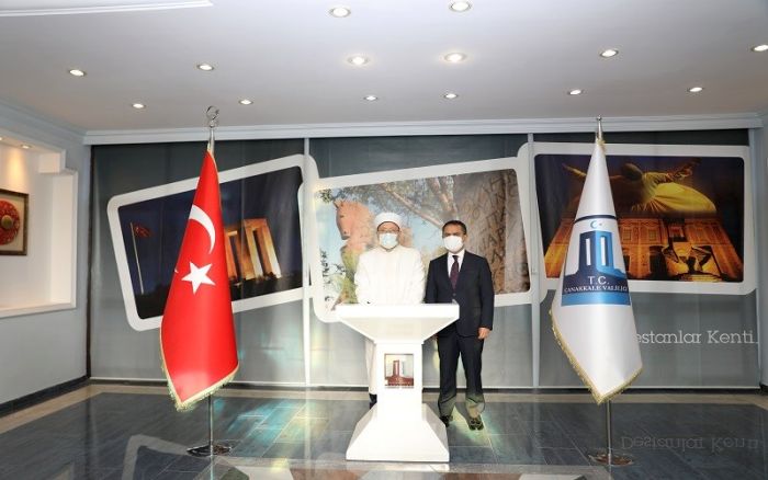 Diyanet İşleri Başkanı Prof. Dr. Ali Erbaş'tan Valiliğe ziyaret