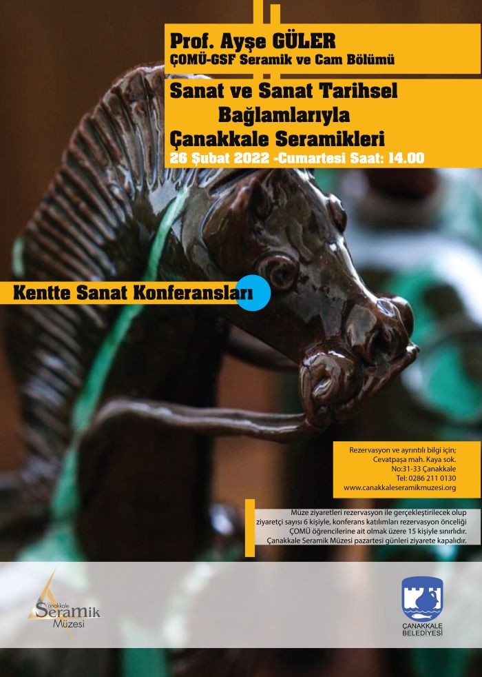 Sanat ve Tarihsel Bağlamlarıyla Çanakkale Seramikleri