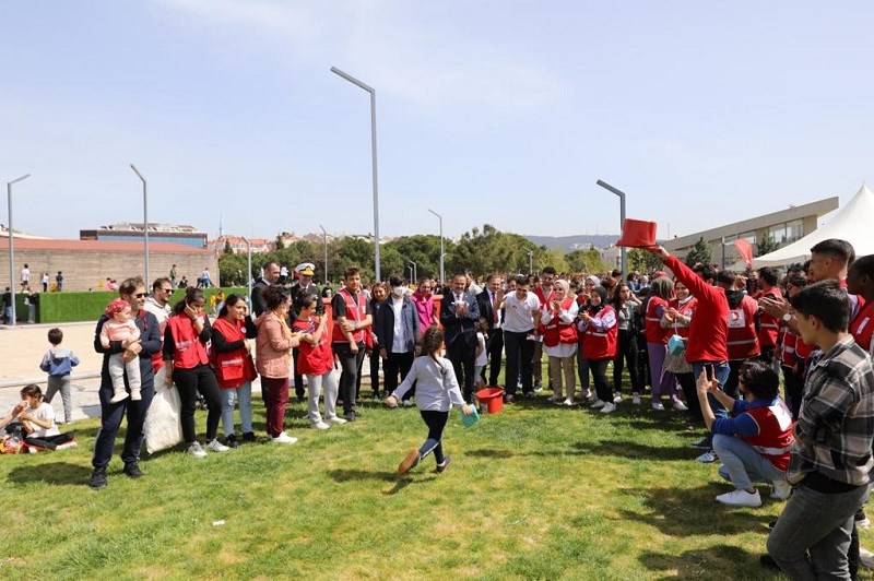 Hamidiye Tabyaları&#39;nda çocuk bayramı