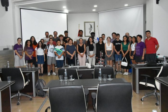 Osnabrück ve Çanakkaleli öğrencilerden Ünüvar'a ziyaret 