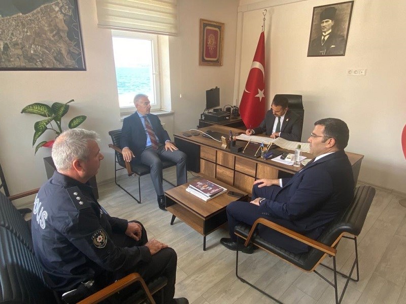 Aktaş, Eceabat Emniyet Amirliği'ni ziyaret etti