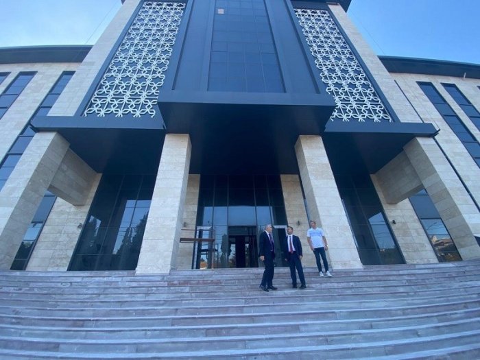 Yeni emniyet müdürlüğü binasında sona doğru!