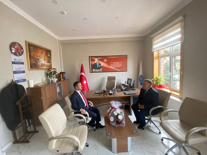 Aktaş'tan Nüfus Müdürlüğüne ziyaret 