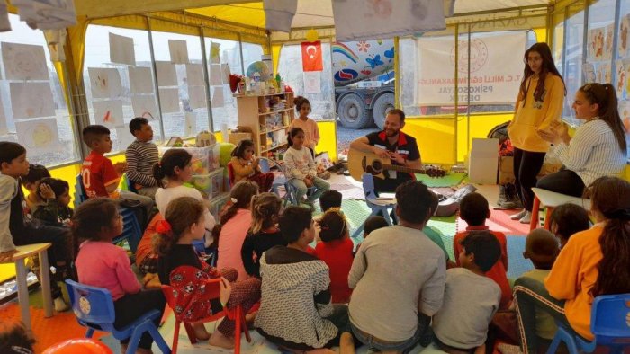 Çanakkale&#39;den Antep&#39;e psikolojik destek