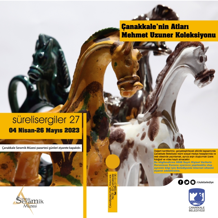 "Çanakkale'nin Atları" Seramik Müzesinde Sergilenecek