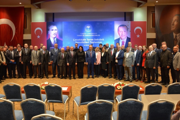 Bakan Kirişçi tarım sektöründeki temsilcilerle bir araya geldi