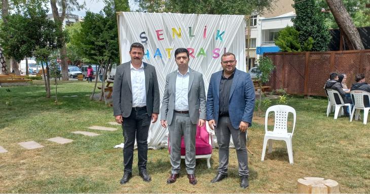 Engelliler haftası şenliğine katıldı