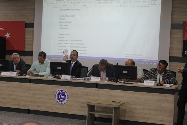 Biga'da Köylere Hizmet Götürme Birliği Mayıs toplantısı yapıldı