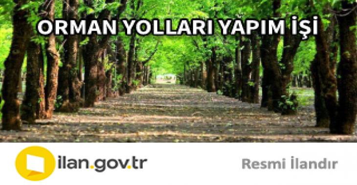 Orman Yollarının Yapımı