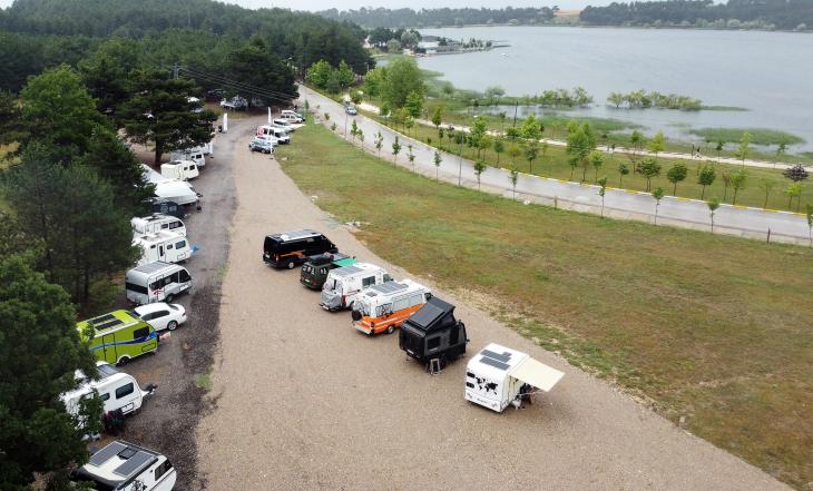 Bilecik'te "Geleneksel Kamp ve Karavan, Turna Balık Avı" etkinliği düzenlendi